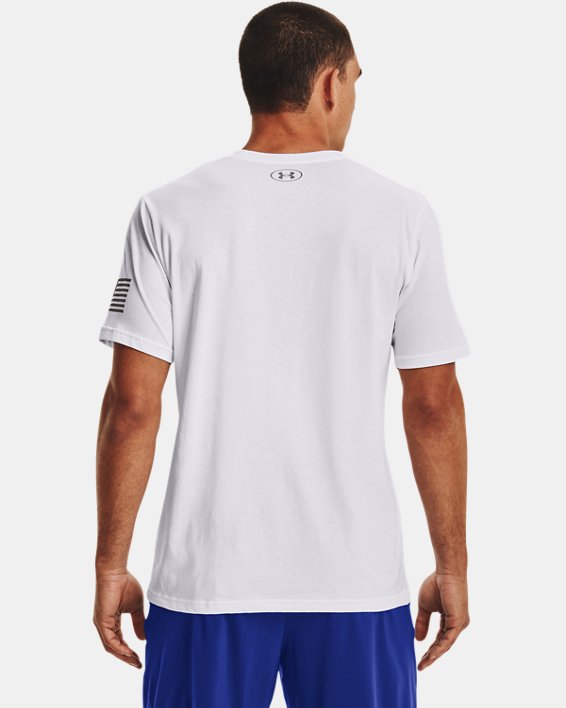 Men's UA Freedom Logo T-Shirt, White, pdpMainDesktop image number 1